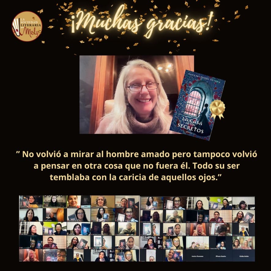 Charla literaria María de Lourdes Victoria 5 dic 23